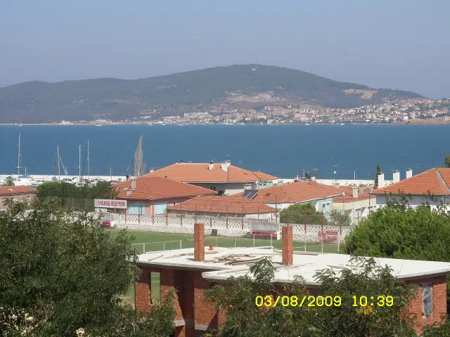 Ayvalık’a yukarıdan bakış