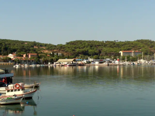 Cunda Adası’ndan bir görünüm